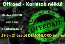 Demonlord – Kedden 21 órától Jurásek Balázs lesz az Offroad vendége offroad