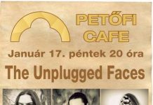 The Unplugged Faces a Petőfi Cafe színpadán unplugged flyer 20140110