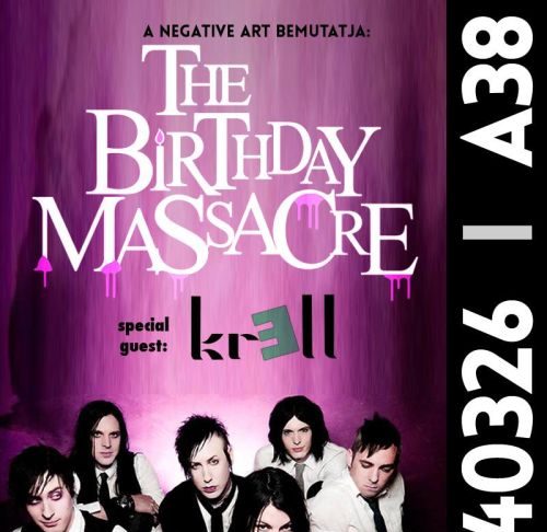 Az A38 Hajón játszik a The Birthday Massacre the-birthday-massacre-flyer 20140221