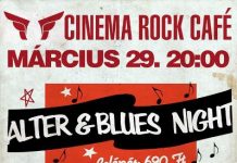 Cinema Rock Cafe – Alter&Blues Night alter-flyer 20140323