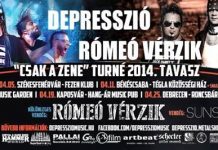 Depresszió – Még tart a Rómeó Vérzikkel közös turné, ma Kaposvár készülhet depresszio-flyer 20140419