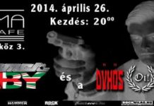 Cinema Rock Cafe – Oi buli! Frommer Baby, Dühös Elvtársak frommer-flyer 20140426