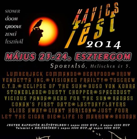 Kavics Fest – Magyarország első stoner/doom/groove fesztiválja! kavicsfeszt 20140416