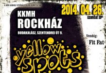 Yellow Spots – Rockrémálom Budakalászon yellow-spots-flyer 20140422