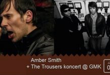 Amber Smith – The Trousers – Közös koncert a Gozsdu Manó Klubban amber-smith-flyer 20140530