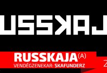 Folytatódik a Budapest Park sztárparádéja. Pénteken a Russkaja gondoskodik a bulihangulatról! russkaja-park