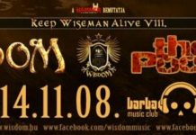 Wisdom – A novemberi Keep Wiseman Alive koncerten a svéd The Poodles lesz a vendég wisdom-flyer 20140529