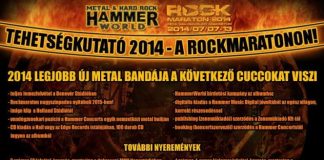 Rockmaraton 2014 – Hétfőn nyilvánosságra kerül mely csapatok vesznek részt a HammerWorld Tehetségkutatón hammerworld-tehetsegkutato-flyer 20140614