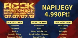 Rockmaraton 2014 – Hétfőn indul a fesztivál, itt vannak a legfontosabb tudnivalók rockmaraton-flyer 20140705