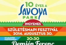 Demjén Ferenc nagykoncerttel ünnepel a Savoya Park savoya-flyer 20140824