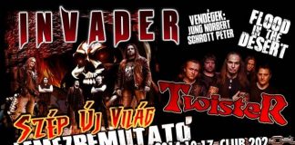 Invader – Szép Új Világ – lemezbemutató koncert – Vendég: Twister & Flood In The Desert invader-flyer 20140911