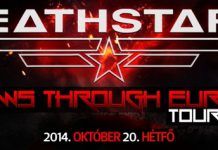 Deathstars – Újra hazánkban a svéd glam-goth-metál brigád. Vendég a The Dead And Living és a Krell deathstars-flyer 20141007