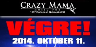 P.Mobil – A Crazy Mama klubban mutatja be vadonatúj albumát a zenekar mobil-flyer 20141009