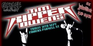Tim “Ripper” Owens koncerten jártunk – Dublin, Fibber Magees, 2014.09.26. tim-ripper-flyer 20141014