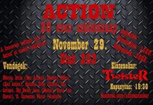 Action – 20 éves a zenekar! Szülinapi koncert a Club 202-ben – vendégzenekar: Twister action-flyer 20141107