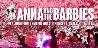 Anna and the Barbies – 10. jubileumi és lemezbemutató koncert anna-and-the-barbies-flyer 20141112