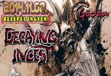 Decaying Incest – Ingyenes koncert az oroszlányi Gödörben a Morte Silmoris társaságában decaying-incest-flyer 20141104