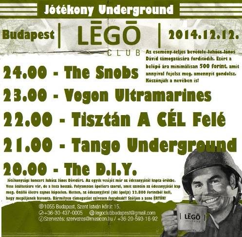 Jótékony Underground – Öt hazai zenekar, egy nemes célért jotekony-flyer 20141202