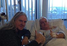 Saxon – Teljesen felépülhet az agyi műtéten átesett Nigel Glockler dobos nigel-glockler 20141228