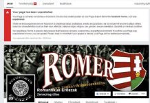 Romantikus Erőszak – Letiltották a zenekar több mint 40 ezres Facebook-oldalát romer-facebook 20141219