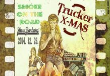Trucker X-MAS – Kockás ingekbe csomagolt Kamionos Karácsony trucker-flyer 20141223