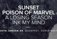 Sunset – Hamarosan klippremier, ma este viszont koncert a Dürer Kertben sunset-flyer 20150109