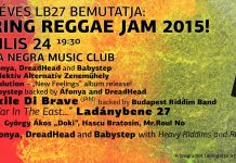 Pénteken Spring Reggae Jam a Barba Negrában! ladanybene 20150422