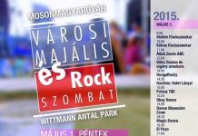 Majális Mosonmagyaróváron – Tankcsapda, Rómeó Vérzik, Tombstone, Power és még sokan mások majalis-flyer 20150419
