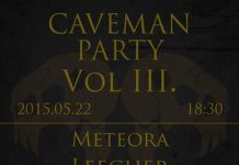 Caveman Party III. a Showbarlangban caveman3-flyer 20150517