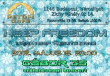 Pénteken nagyszabású koncertet ad Pesten az ország egyetlen Uriah Heep tribute zenekara heep 20150513