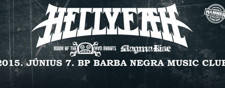 Hellyeah koncert a Barba Negra Music Clubban június 7-n. hellyeah 20150521