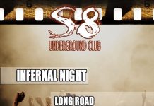 Infernal Night @ S8 Underground Club | Long Road | Living Steel | Last Fire | Rockdiszkó infernal-flyer 20150607