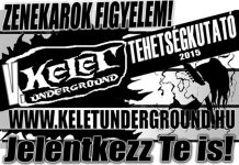 V. Kelet Underground Tehetségkutató – VÁLTOZÁS a zenekari jelentkezésben! kelet-underground-flyer 20150818