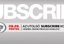 Pénteken búcsúzik a Subscribe! subscribe 0824