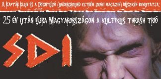 S.D.I. – 25 év után újra Magyarországon a kultikus speed/thrash trió sdi-flyer 20151018