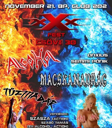 XXX Fest – Tűzforró hangulat a Club202-ben! xxx-flyer 20151011