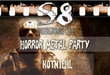 Horror Metal Party @ S8 Black | Implosion | Kotniehl | The Morning Star | Rockbuli horror-flyer 20151112