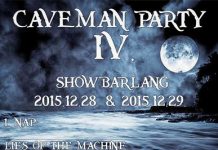 IV. Caveman Party a Showbarlangban – December 28-29. caveman flyer 20151226