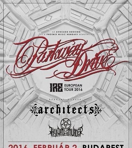 Parkway Drive – Ezúttal is telt ház várható az ausztrálok Barba Negrás koncertjén parkway drive flyer 20160109