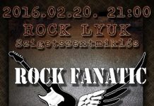 End of Paradise és Rock Fanatic a szigetszentmiklósi Rock Lyukban rock fanatic flyer 20160130