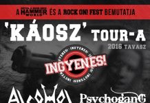 ’Káosz’ Tour-a 2016 – Április elsején indul az ingyenes tavaszi turné! – Első állomás: Roxxy Music Café, Tatabánya kaosz flyer 20160330