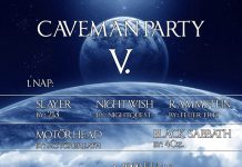 Caveman Party V. a Showbarlangban – Május 13-14. caveman flyer 20160430
