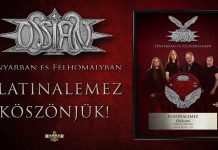 Ossian – 10 nap alatt platinalemez lett a Fényárban és félhomályban ossian platina 20160416