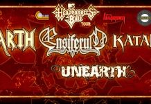 Iced Earth, Ensiferum, Kataklysm és Unearth a decemberi Headbanger’s Ball turnén headbangers ball flyer 20160630