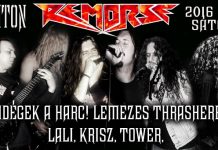 Remorse – Teljes Harc felállásban a Rockmaraton fesztiválon! remorse flyer 20160627