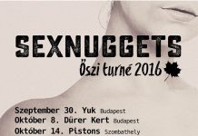 Sexnuggets őszi/téli koncertek – November 4-én lemezbemutató a Dürerben sexnuggets flyer 20161007