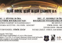 Rock-blues hétvégék a Glob Royal klubban glob flyer 20161122