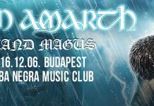 Mikuláskor ér partot az Amon Amarth hordája Budapesten Amon Amarth