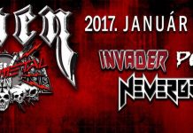 Omen – Lesz Metal! \m/ Dürer Kert + Nevergreen, Invader, Power