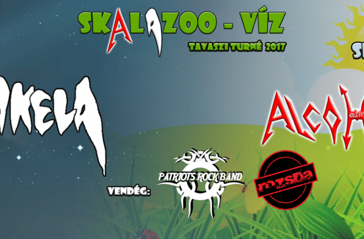 Esztergomban startol a Skala-Zoo Víz Tavaszi Turné!